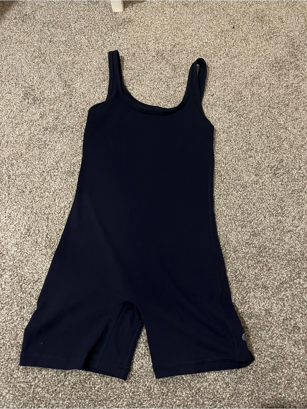 Women’s TNA Navy Tank Short Jumpsuit